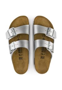 Birkenstock - Klapki damskie BIRKENSTOCK ARIZONA. Okazja: do pracy, na spacer, na co dzień. Kolor: srebrny. Styl: casual #4
