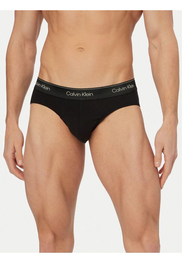 Calvin Klein Underwear Komplet slipów LV00NB4574 Czarny. Kolor: czarny. Materiał: bawełna