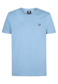 Petrol Industries T-Shirt M-ROS-TSR002 Błękitny Regular Fit. Kolor: niebieski. Materiał: bawełna
