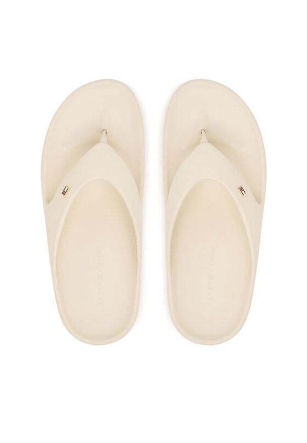 TOMMY HILFIGER - Tommy Hilfiger Japonki FW0FW09200 Écru. Materiał: syntetyk