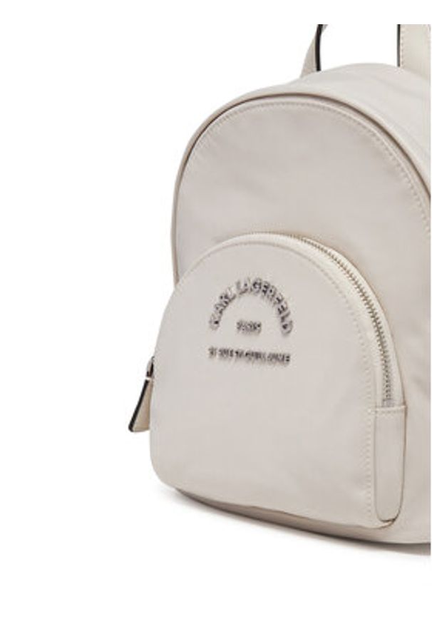 Karl Lagerfeld - KARL LAGERFELD Plecak A2W30081 Écru. Materiał: materiał