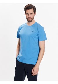 La Martina T-Shirt VMR004 JS206 Niebieski Regular Fit. Kolor: niebieski. Materiał: bawełna #1