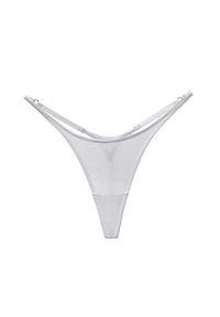 Intica - Stringi biodrówki z delikatnych materiałów niewidoczne pod ubraniem Viole. Kolor: biały. Materiał: materiał