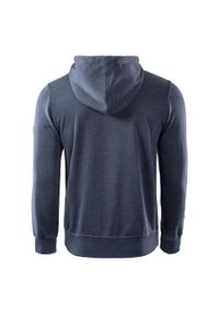 Hi-tec - Bluza Rozpinana Męska Silian. Kolor: niebieski. Styl: sportowy