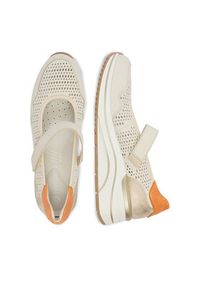 Remonte Półbuty CEO-D0T21-81 Beżowy. Kolor: beżowy. Materiał: skóra, syntetyk #8