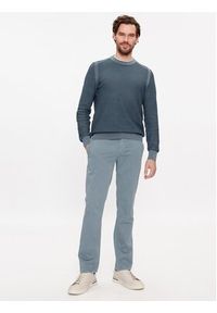 BOSS - Boss Sweter Aquila 50498950 Granatowy Regular Fit. Kolor: niebieski. Materiał: bawełna #4