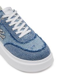 Karl Lagerfeld - KARL LAGERFELD Sneakersy KL63523 Niebieski. Kolor: niebieski. Materiał: materiał #3