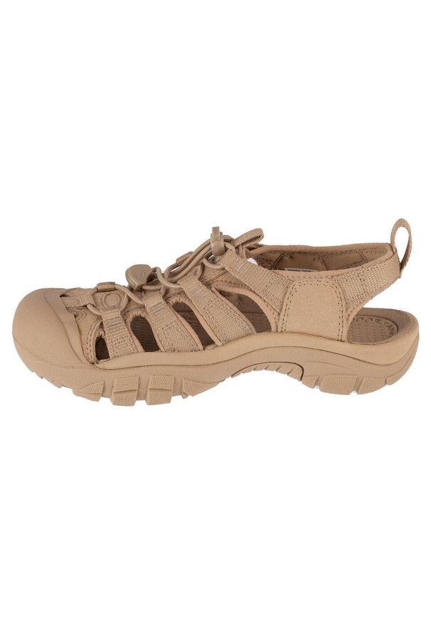 keen - Sandały damskie, Newport H2. Kolor: beżowy. Materiał: guma, materiał, tkanina, syntetyk