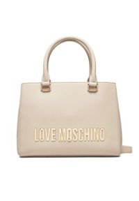 Love Moschino - LOVE MOSCHINO Torebka JC4022PP1LKD0110 Écru. Materiał: skórzane #1