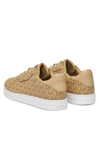 MICHAEL Michael Kors Sneakersy 42S4KEFS1B Beżowy. Kolor: beżowy. Materiał: skóra #5