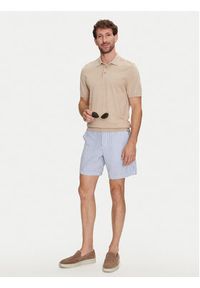 GAP - Gap Szorty materiałowe 624260-03 Niebieski Regular Fit. Kolor: niebieski. Materiał: bawełna #4