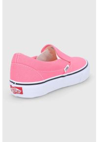Vans Tenisówki damskie kolor różowy. Nosek buta: okrągły. Kolor: różowy. Materiał: guma #5