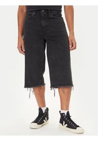 Levi's® Jeansy Capri 478™ 004A8-0003 Czarny Baggy Fit. Kolor: czarny