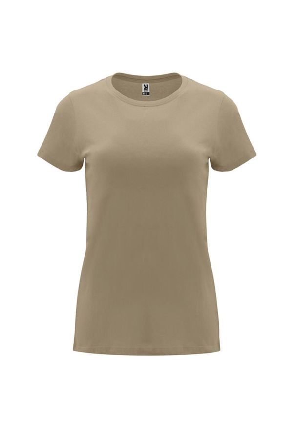 ROLY - Koszulka Capri Dla Kobiet. Kolor: beżowy. Sport: turystyka piesza