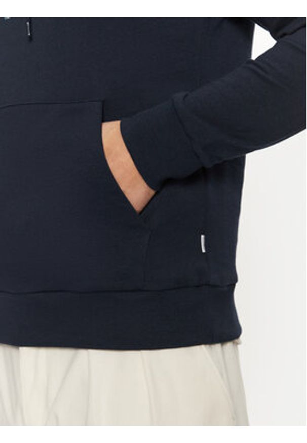 Jack & Jones - Jack&Jones Bluza Bryan 12268128 Granatowy Relaxed Fit. Kolor: niebieski. Materiał: bawełna