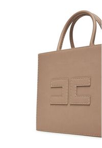 Elisabetta Franchi Torba q-roa-36119 Szary. Kolor: beżowy. Materiał: skórzane #4