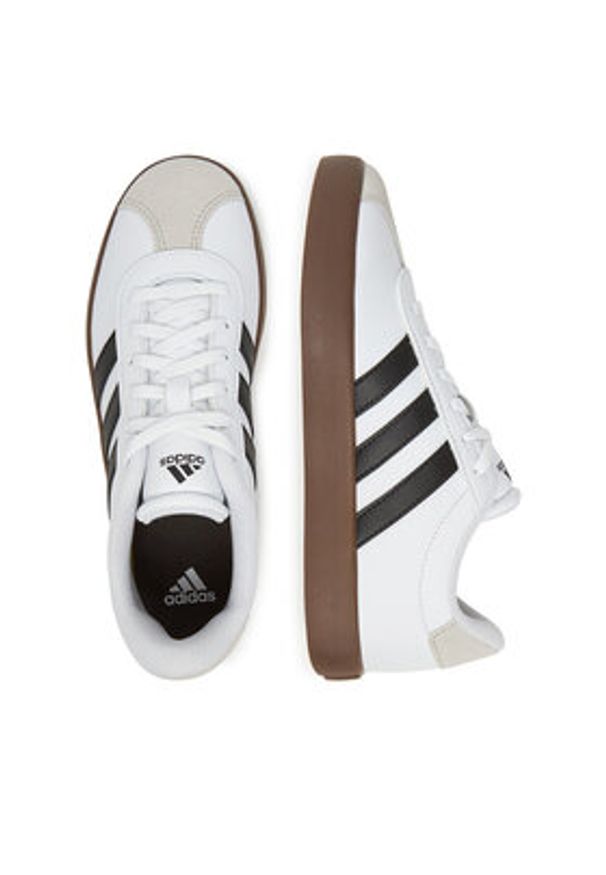 Adidas - adidas Sneakersy CEO-VL COURT 3.0 K ID9062 Biały. Kolor: biały. Materiał: skóra