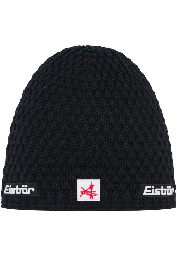 Czapka Eisbar Trail OS MÜ SA. Kolor: czarny. Materiał: wełna. Styl: sportowy