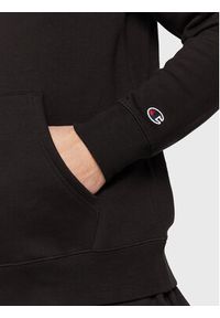 Champion Bluza Script Logo Embroidery 217858 Czarny Regular Fit. Kolor: czarny. Materiał: bawełna