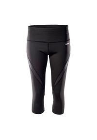 Hi-tec - Legginsy 3/4 Damskie Trening Likia. Kolor: czarny. Sport: fitness #1