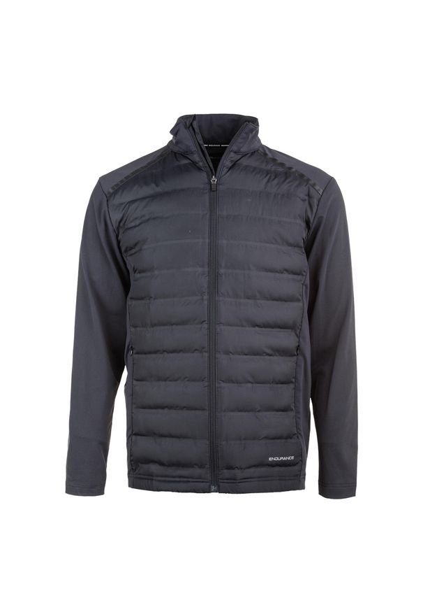 ENDURANCE - Kurtka puchowa Endurance Midan. Kolor: czarny. Materiał: puch. Sport: bieganie