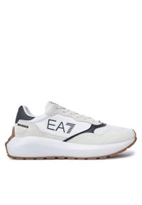 EA7 Emporio Armani Sneakersy X8X186 XK401 U026 Biały. Kolor: biały. Materiał: skóra #1