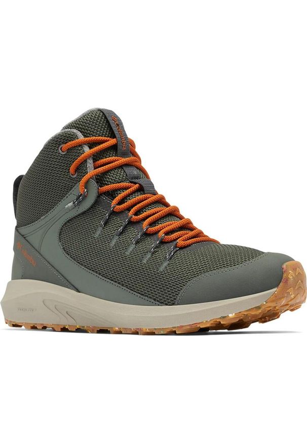 columbia - Buty Turystyczne Męskie Columbia Trailstorm Mid Waterproof. Kolor: zielony