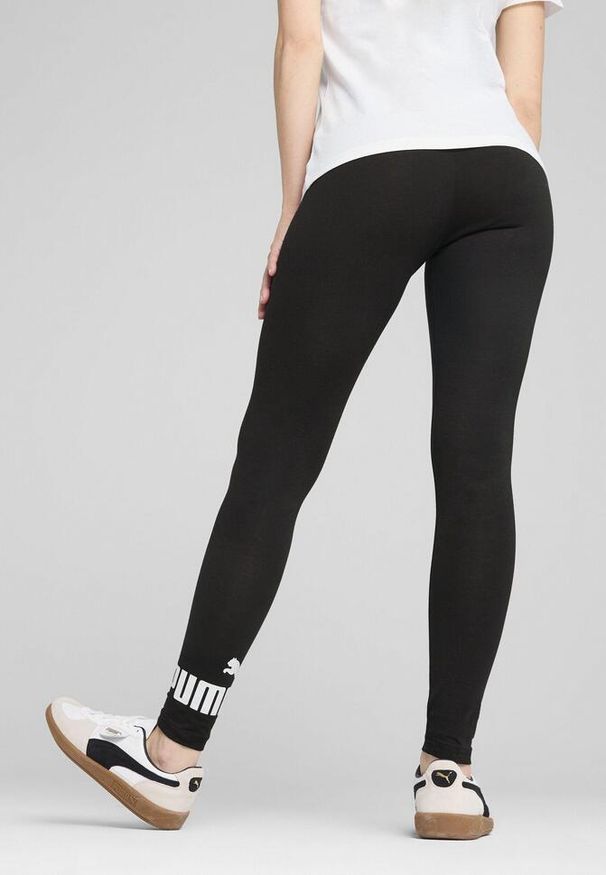 Puma Ess Nr Legginsy 1 Legginsy Z Logo Damskie. Kolor: czarny, wielokolorowy