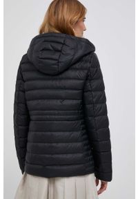 TOMMY HILFIGER - Tommy Hilfiger kurtka puchowa damska kolor czarny przejściowa. Kolor: czarny. Materiał: puch #6