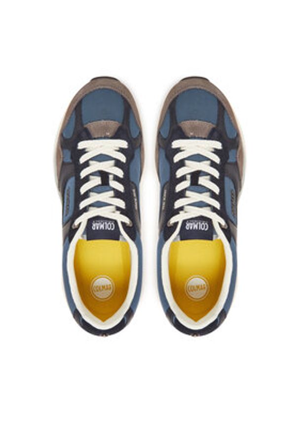 Colmar Sneakersy Dexter SS25/026 Granatowy. Kolor: niebieski. Materiał: skóra, zamsz