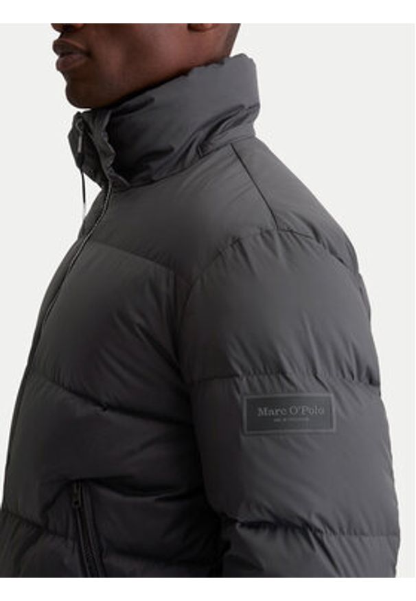 Marc O'Polo Kurtka puchowa M29 0960 70152 Czarny Regular Fit. Typ kołnierza: polo. Kolor: czarny. Materiał: syntetyk