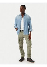G-Star RAW - G-Star Raw Spodnie materiałowe Rovic D02190-5126 Zielony Tapered Fit. Kolor: zielony. Materiał: bawełna #3