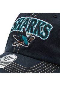 47 Brand Czapka z daszkiem Nhl San Jose Sharks Trucker H-TSCLA22LAP-VB Czarny. Kolor: czarny. Materiał: materiał #3