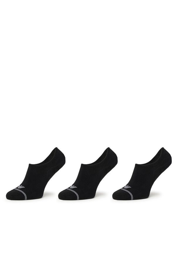 Skarpety krótkie Emporio Armani Underwear. Kolor: czarny