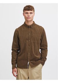 !SOLID - Solid Koszula 21104208 Brązowy Regular Fit. Kolor: brązowy. Materiał: bawełna #1