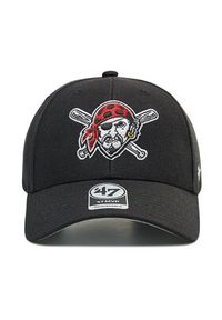 47 Brand Czapka z daszkiem MLB Pittsburgh Pirates B-MVP20WBV-BKO Czarny. Kolor: czarny. Materiał: materiał #5