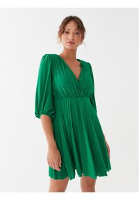 Liu Jo Sukienka koktajlowa CF3224 J1923 Zielony Regular Fit. Kolor: zielony. Materiał: wiskoza. Styl: wizytowy