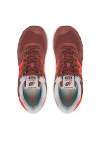 New Balance Sneakersy U5747FE Bordowy. Kolor: czerwony. Materiał: zamsz, skóra #3