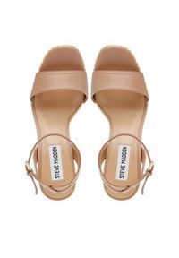 Steve Madden Sandały La verne Sandal SM11002976-02002-750 Beżowy. Kolor: beżowy. Materiał: skóra