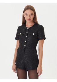 BARDOT - Bardot Kombinezon Estelle 60098PB Czarny Regular Fit. Kolor: czarny. Materiał: syntetyk