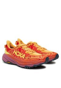 HOKA - Hoka Buty do biegania Speedgoat 6 W 1147811 Pomarańczowy. Kolor: pomarańczowy. Materiał: materiał