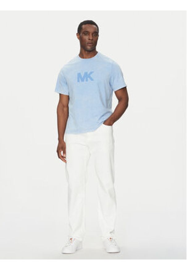 MICHAEL Michael Kors T-Shirt CS552I11V2 Beżowy. Kolor: niebieski. Materiał: bawełna