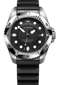 VICTORINOX - Zegarek Victorinox Zegarek męski Victorinox 241990 czarny. Kolor: czarny #1
