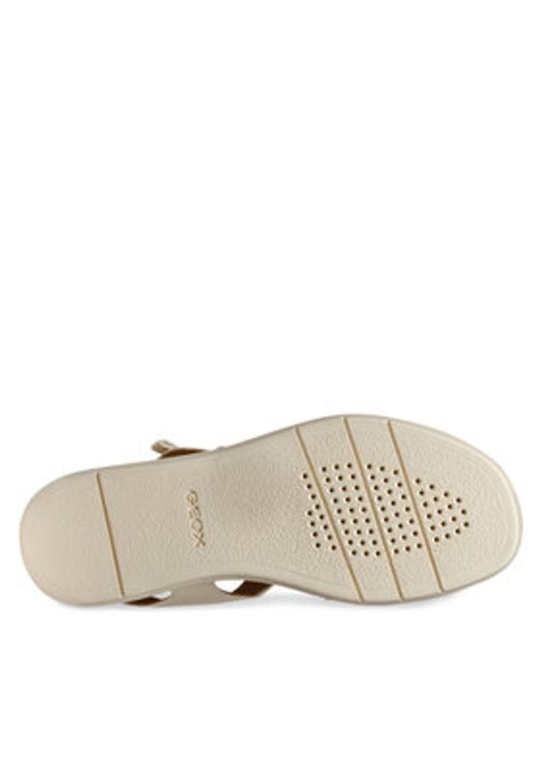 Geox Sandały D Camalei D550NE 000BC C1122 Beżowy. Kolor: beżowy. Materiał: skóra