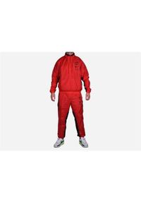 Dres treningowy męski Nike Nba Chicago Bulls Courtside. Kolor: czerwony. Materiał: dresówka. Sport: fitness