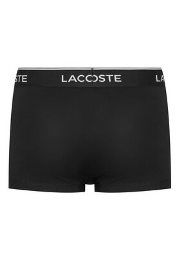 Lacoste Komplet 3 par bokserek 5H3389 Czarny. Kolor: czarny. Materiał: bawełna