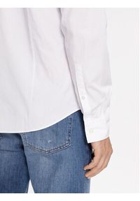 Hugo Koszula Ermo 50500216 Biały Slim Fit. Kolor: biały. Materiał: bawełna #4