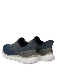 Rieker Sneakersy B6658-14 Granatowy. Kolor: niebieski. Materiał: materiał #3
