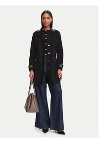 Marciano Guess Płaszcz wełniany G6YL05 W3135 Czarny Regular Fit. Kolor: czarny. Materiał: wełna #2
