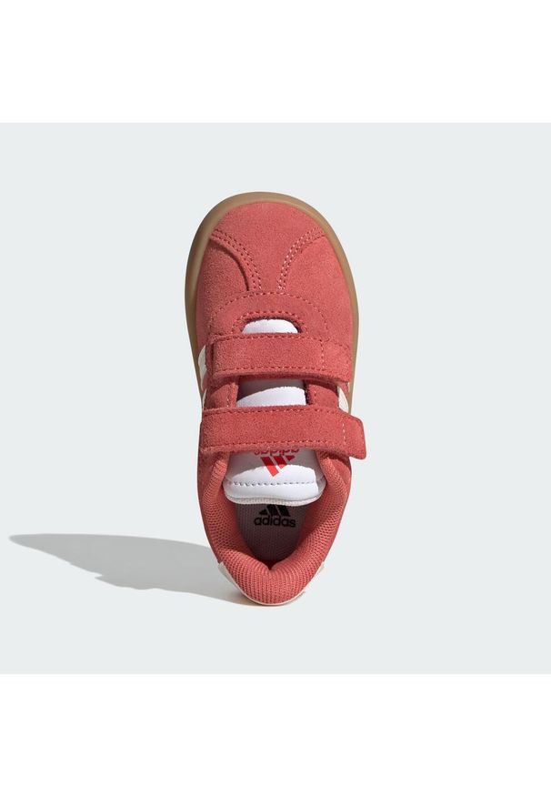 Adidas - Buty VL Court 3.0. Kolor: biały, czerwony, wielokolorowy. Sport: skateboard